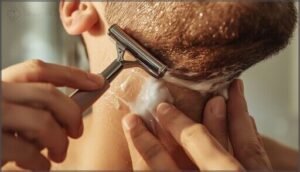 shaving with the grain shaving with the grain