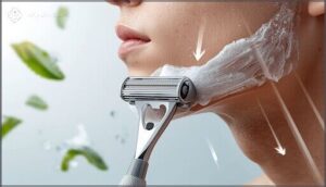 shaving with the grain