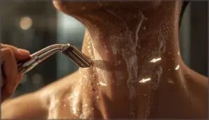 shaving with the grain direction shaving with the grain direction