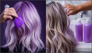should you apply purple shampoo to dry hair