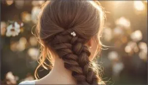 simple braided styles for events
