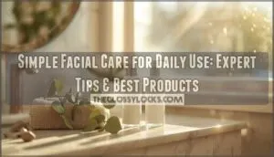 simple facial care for daily use