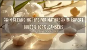 skin cleansing tips for mature skin