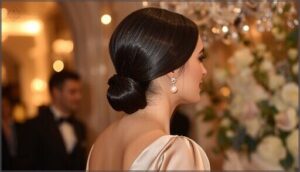 sleek and classic bun ideas