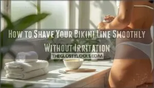 smooth bikini line shaving guide