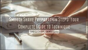 smooth shave preparation steps