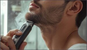 step-by-step guide to trimming a neckbeard