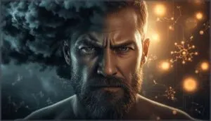 stress hormones vs. testosterone production