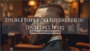 styling a beard with a receding hairline