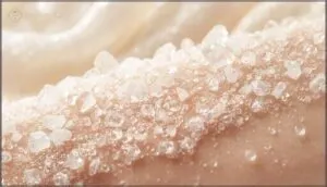 sugar as a gentle exfoliant