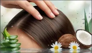 suitability for sensitive scalps and dry hair