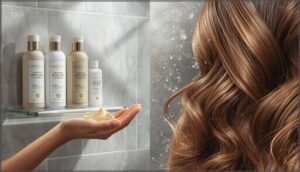 switching to sulfate-free, moisturizing shampoo