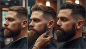 tapering techniques for different beard lengths