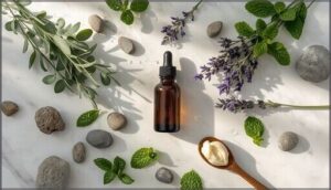 tea tree oil and other essential oils
