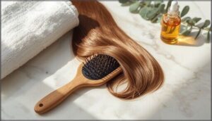 techniques for brushing oily hair techniques for brushing oily hair