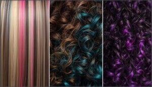 temporary hair dye for different hair types