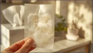 the tissue or blotting sheet method the tissue or blotting sheet method