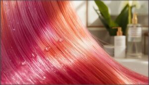 tips for maintaining colored hair with conditioner