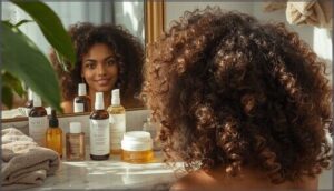 tips for maintaining healthy, defined curls