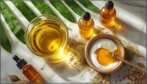 topical applications: oils and masks