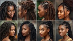 types of dreadlock styles