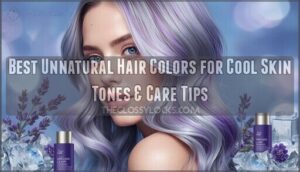 unnatural hair colors for cool skin tones