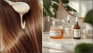 using deep conditioning and protein treatments