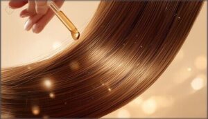 using leave-in conditioners and serums