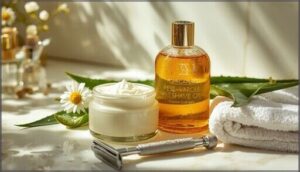 using proper shaving creams and oils using proper shaving creams and oils