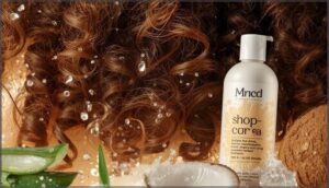 using sulfate-free, reparative shampoos