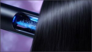 using the cool shot for shine