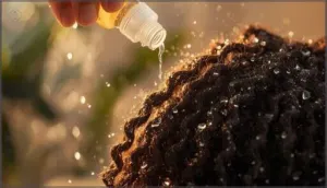 using water-based leave-ins using water-based leave-ins