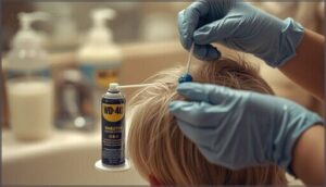 using wd-40 safely