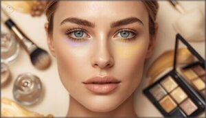 using yellow concealers for skin tone correction