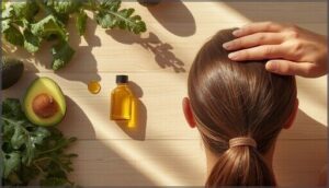 vegetable oil for dandruff and scalp conditions