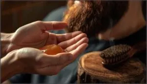 warming and distributing balm effectively