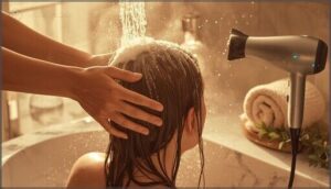 washing and drying techniques for healthier hair