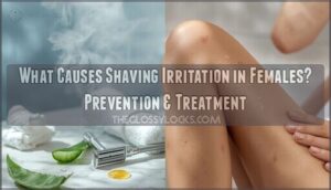 what causes shaving irritation female
