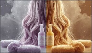 what to do if hair turns purple