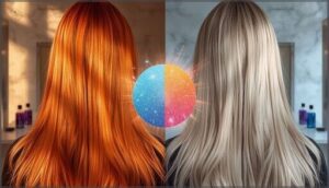 what toner neutralizes orange hair