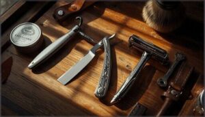 what types of knives can be used for shaving