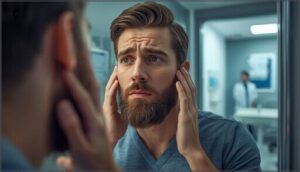 when to seek medical advice for beard pain