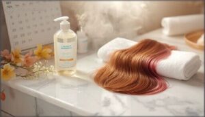 when to use baby shampoo on colored hair