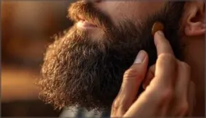 working balm through the beard working balm through the beard