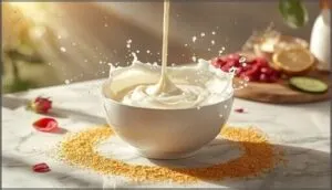 yogurt and milk-based masks yogurt and milk-based masks