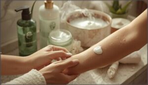 aftercare and skin maintenance