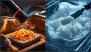 alternative methods (hairdryer, freezer) alternative methods (hairdryer, freezer)