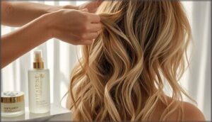 applying texturizing sprays and creams applying texturizing sprays and creams