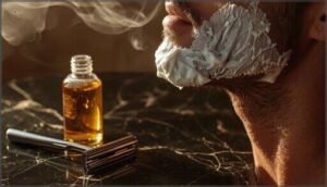 applying the right shaving cream applying the right shaving cream