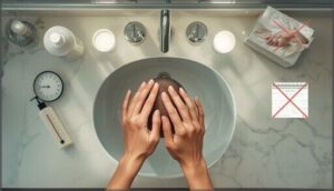 avoiding common mistakes (e.g., scratching, over-washing) avoiding common mistakes (e.g., scratching, over-washing)